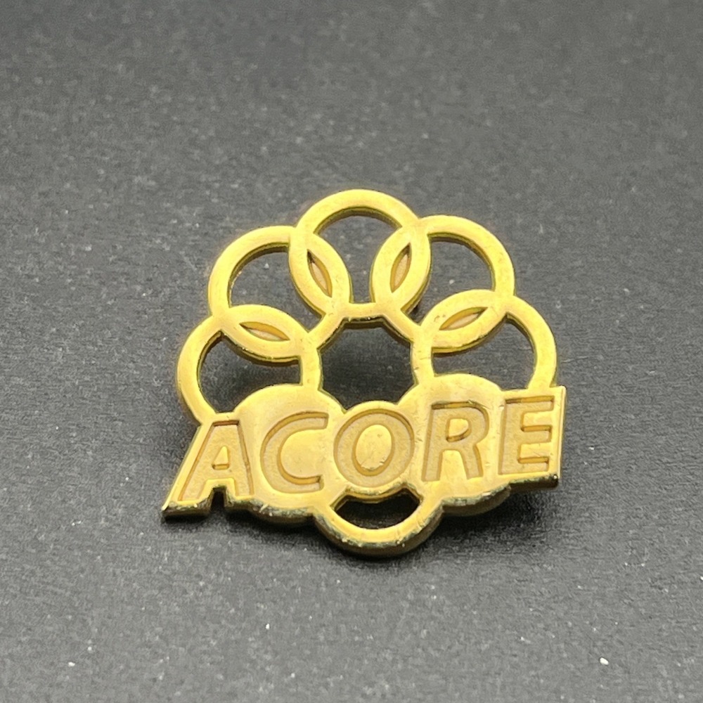 Acore Company Olympic Gold Rings Lapel Hat Pin